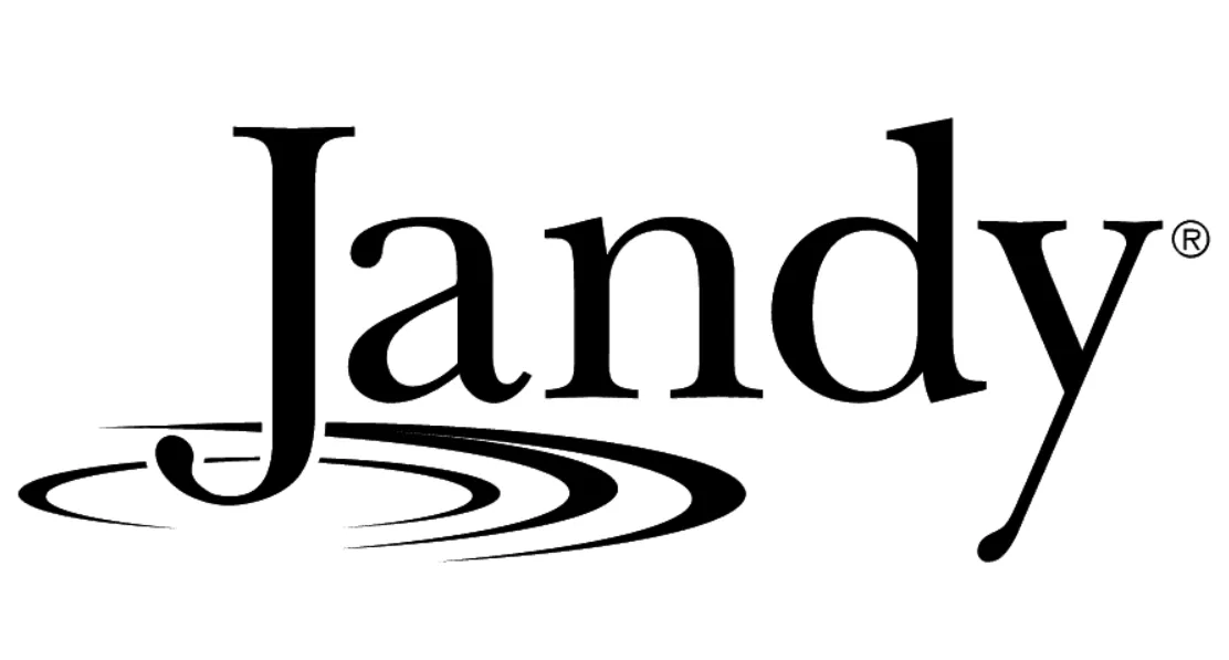 Jandy logo representing certified pool equipment installation and service by Peaster Pools.